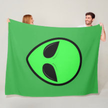 Alien Glow 60×80 Fleece Blanket