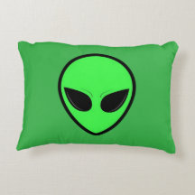 Alien Glow Accent Pillow