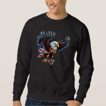 America USA Eagle mens sweatshirt