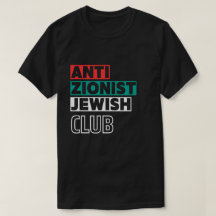 Anti Zionist Jewish Club light Mens T-Shirt