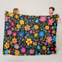 Blooming Beautiful design 60×80 Fleece Blanket