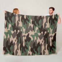 Camouflage 2 60×80 Fleece Blanket