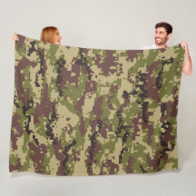 Camouflage 3 60×80 Fleece Blanket