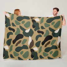 Camouflage 7 60×80 Fleece Blanket