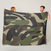 Camouflage 8 60×80 Fleece Blanket