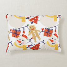 Christmas Holiday Accent Pillow