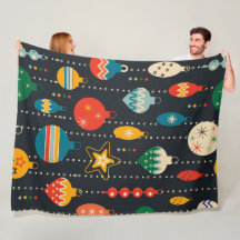 Christmas Night 60×80 Fleece Blanket