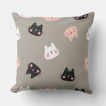 Cool Cat 20×20 Throw Pillow