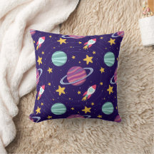 Cosmos 1 16×16 throw pillow