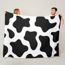 Cow Pow 60×80 Fleece Blanket