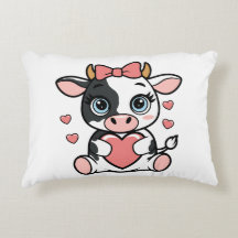 Cuddle Cow Accent Pillow