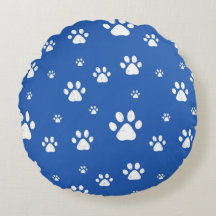 Dogg Pawz Round Pillow
