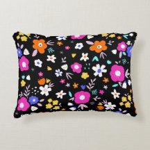Floral Fun Accent Pillow