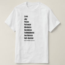 GALATIANS 5:22-23 blk Mens T-Shirt