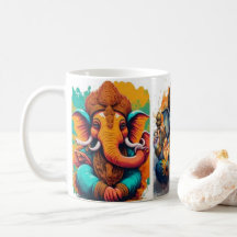Ganesha, ganesh, ganapati remover of obstacles #1 coffee mug