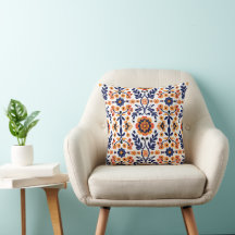 Garden-Inspired Delight 16×16 Throw Pillow