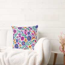Gentle Bloom Aesthetic 20×20 Throw Pillow