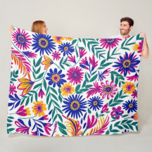 Gentle Bloom Aesthetic 60×80 Fleece Blanket
