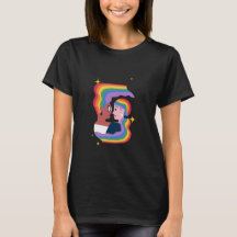 Girl On Girl blk womens T-Shirt