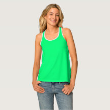 Green Neon Women’s Tank Top