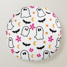 Halloween Round Pillow