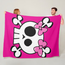 Her Head 60×80 Fleece Blanket