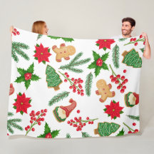 Holiday Cheer 60×80 Fleece Blanket