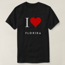 I Heart Florida blk Mens T-Shirt