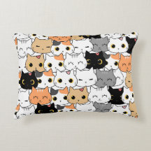 Kitty Wall Accent Pillow