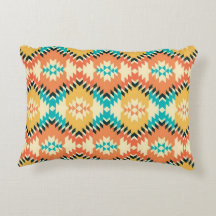Native Print Accent Pillow