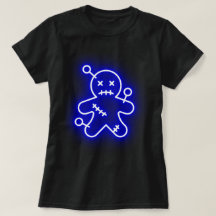 Neon Blue Voo Doo Women’s T-Shirt