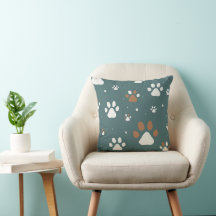 Pawz  16×16 throw pillow