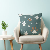 Pawz 20×20 Throw Pillow