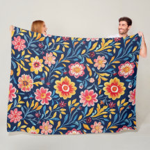 Petal Kissed Morning 60×80 Fleece Blanket