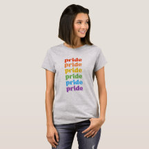 Pride grey womens T-Shirt