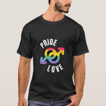 Pride Love blk mens T-Shirt