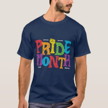 Pride Month blue mens T-Shirt