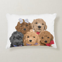Puppy Day  12×16 Accent Pillow