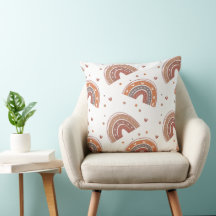 Rainbow Luv 20×20 Throw Pillow