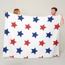 Red,White, And Blue 60×80 Fleece Blanket