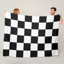 Slick Checker 60×80 Fleece Blanket