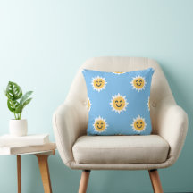 Sunny Day  16×16 Throw Pillow