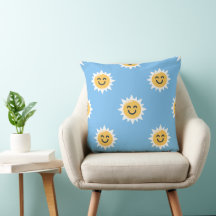 Sunny Day 20×20 Throw Pillow