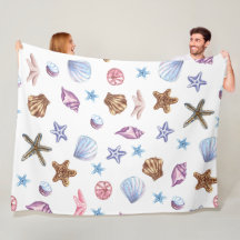 The Ocean 60×80 Fleece Blanket