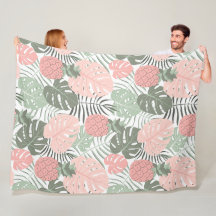 Tropical Way 60×80 Fleece Blanket