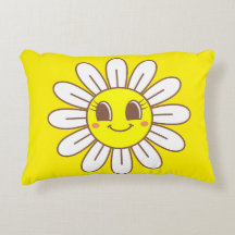 Yellow Sun 12×16 Accent Pillow