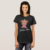 Yorkie Mom 2 white Women’s T-Shirt